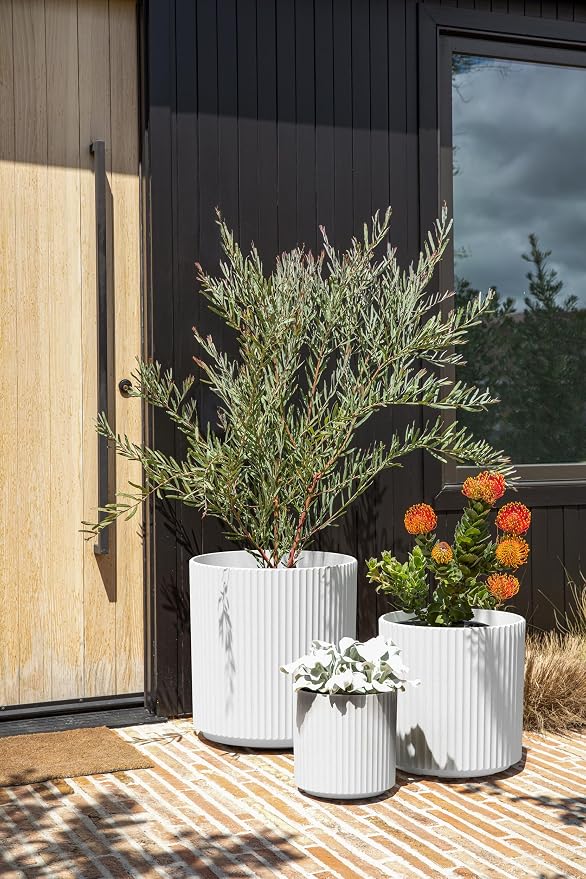 Veradek Demi Series Set of 3 Round Planters - Image 7