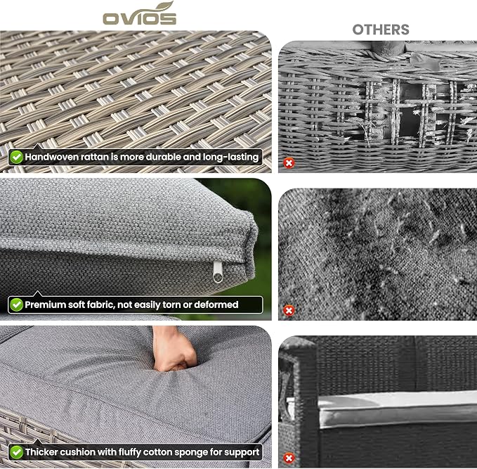ovios 4-Piece Patio Furniture Set - Image 7