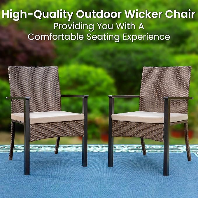 PHI VILLA 5 Pieces Outdoor Dining Set - Image 2