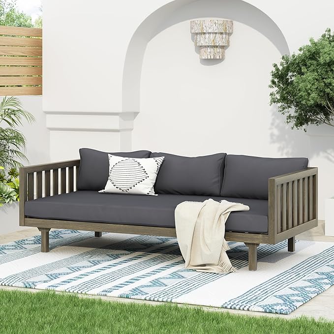Christopher Knight Home Claremont Patio Sofa and Coffee Table Set, 2 Piece - Image 8