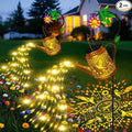 Hummingbird Solar Watering Can Lights, Outdoor Waterproof Garden Lanterns by OSTRITEC
