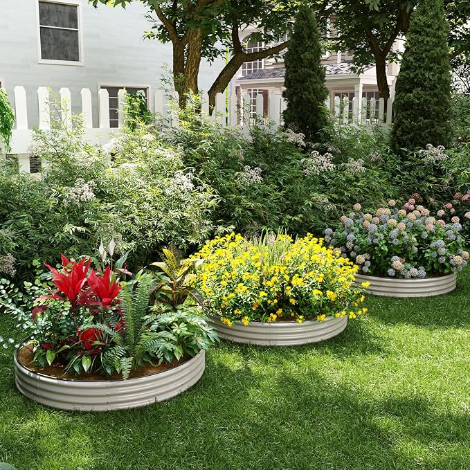 Galvanized Metal Planter Raised Garden Bed Kit - Image 6